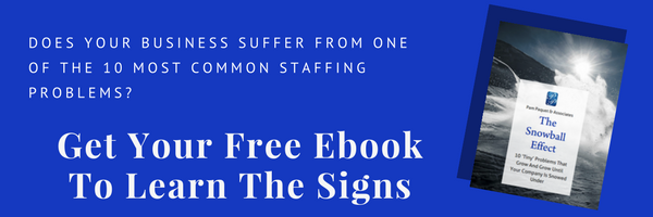 Get Your Free EBook - 10 Most Common Staffing Problems